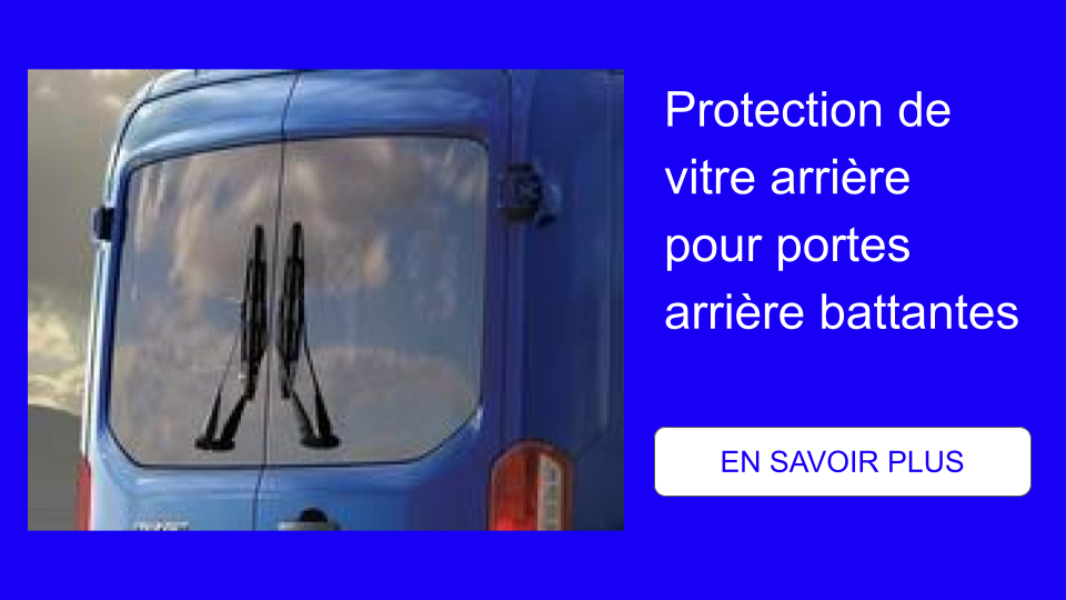 Protection de vitre arrière pour portes arrière battantes